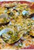 Pizza Vongole e Pistacchio