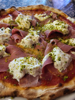 Pizza Philadelfia Speck e Pistacchio